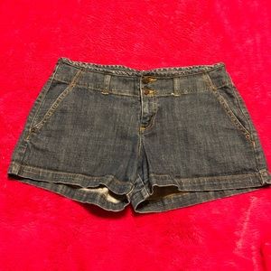 Dark Denim Shorts